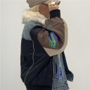 giubbotto foderato con toppe story